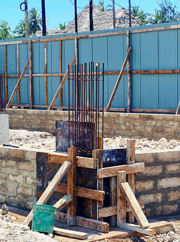 Walls for the Mock-Up Room are Up!