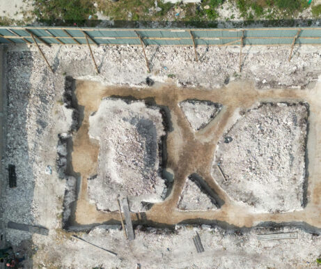 Early Landscaping & Mock-up Unit Foundations Finalised