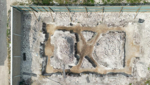 Early Landscaping & Mock-up Unit Foundations Finalised