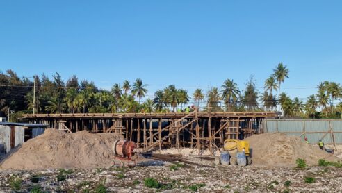 Great progress at the Anga Zanzibar site! We’re thrilled to announce that the mock-up room is officially up.